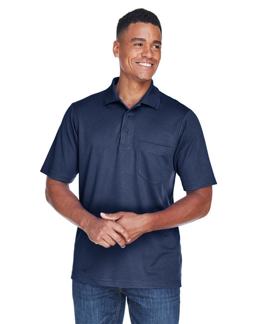 88181P CORE365 Men's Origin Performance Piqué Polo with Pocket