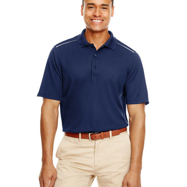 88181R CORE365 Men's Radiant Performance Piqué Polo with Reflective Piping