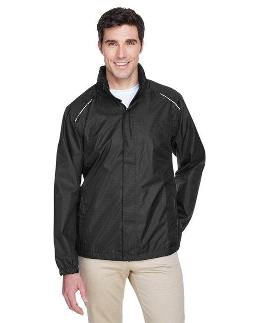 88185 CORE365 Men's Climate Seam-Sealed Lightweight Variegated Ripstop Jacket