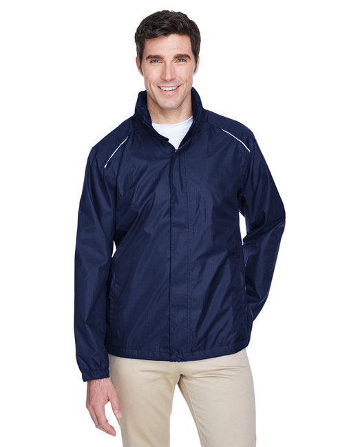 88185 CORE365 Men's Climate Seam-Sealed Lightweight Variegated Ripstop Jacket