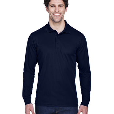 88192T CORE365 Men's Tall Pinnacle Performance Long-Sleeve Piqué Polo