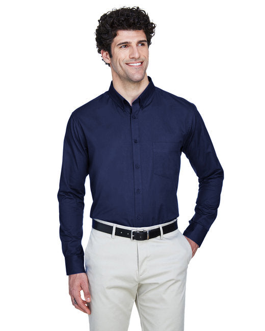 88193 CORE365 Men's Operate Long-Sleeve Twill Shirt