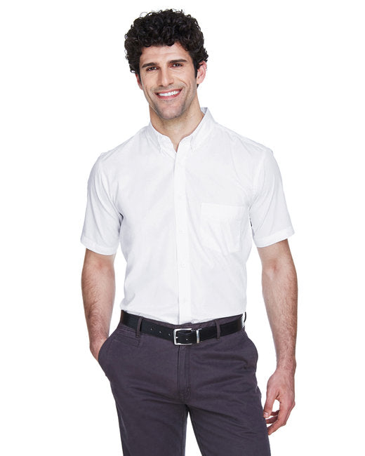 88194 CORE365 Men's Optimum Short-Sleeve Twill Shirt