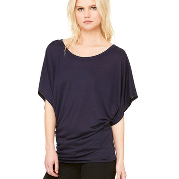 8821 Bella + Canvas Ladies' Flowy Draped Sleeve Dolman T-Shirt