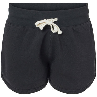 8856JA J America Ladies Triblend Fleece Short