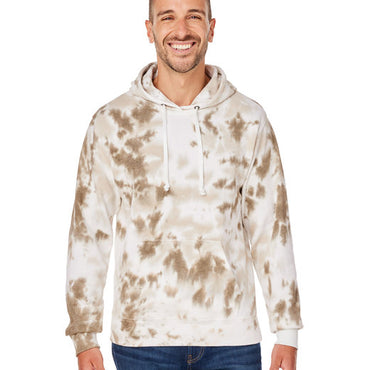 8861JA J America Adult Tie-Dye Pullover Hooded Sweatshirt