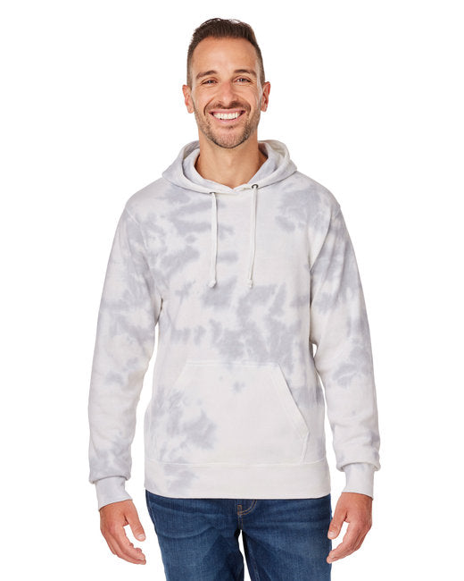 8861JA J America Adult Tie-Dye Pullover Hooded Sweatshirt