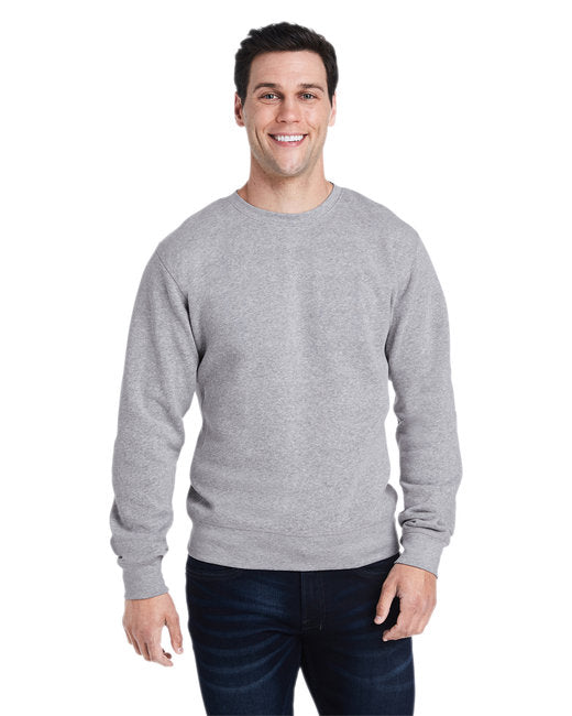 8870JA J America Adult Triblend Crewneck Sweatshirt