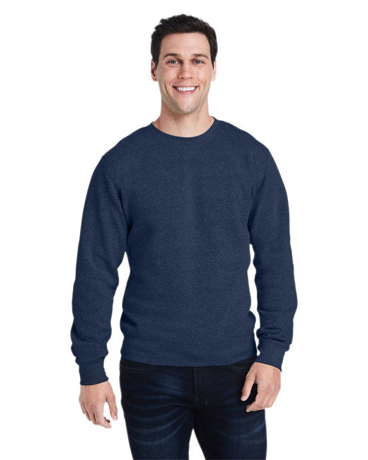 8870JA J America Adult Triblend Crewneck Sweatshirt