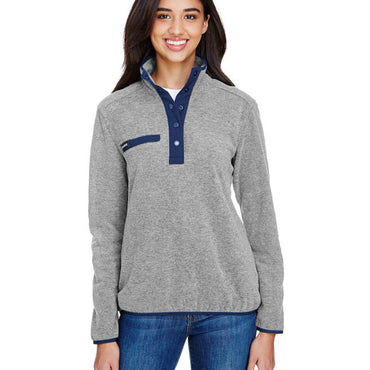 9340 Dri Duck Denali Melange Mountain Fleece Pullover