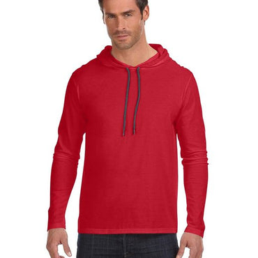 987AN Gildan Adult Lightweight Long-Sleeve Hooded T-Shirt