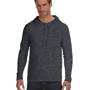 987AN Gildan Adult Lightweight Long-Sleeve Hooded T-Shirt