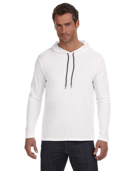 987AN Gildan Adult Lightweight Long-Sleeve Hooded T-Shirt