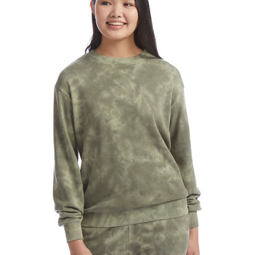 9903ZT Alternative Ladies' Washed Terry Throwback Pullover Sweatshirt