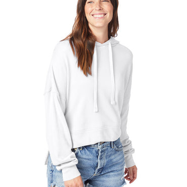 9906ZT Alternative Ladies' Washed Terry Studio Hooded Sweatshirt