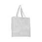 Wasatch / Q‑Tees Canvas Shopper Gusset Tote Bag (Q125300)