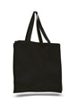 Wasatch / Q‑Tees Canvas Shopper Gusset Tote Bag (Q125300)