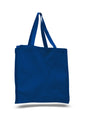 Wasatch / Q‑Tees Canvas Shopper Gusset Tote Bag (Q125300)