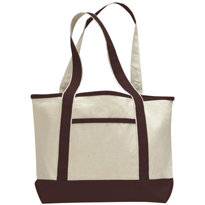 Wasatch Q‑TEES Q125800 Small Canvas Deluxe Tote Bag