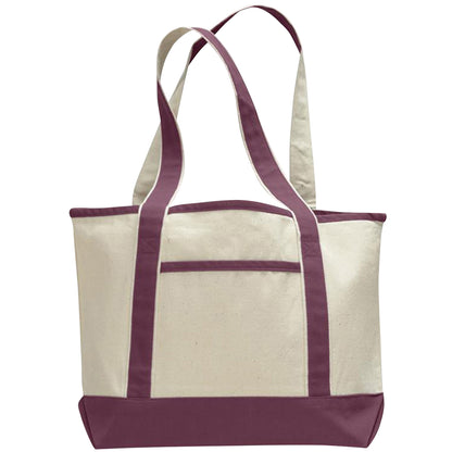 Wasatch Q‑TEES Q125800 Small Canvas Deluxe Tote Bag