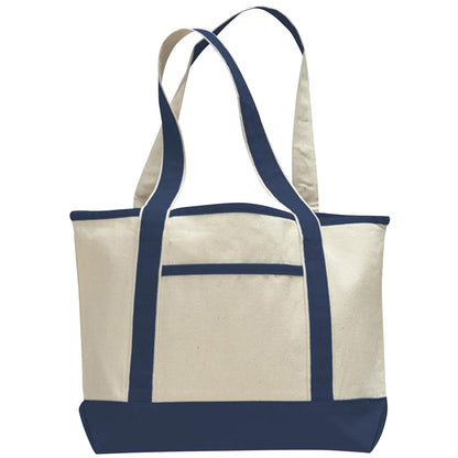 Wasatch Q‑TEES Q125800 Small Canvas Deluxe Tote Bag