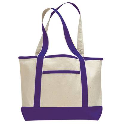 Wasatch Q‑TEES Q125800 Small Canvas Deluxe Tote Bag