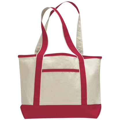 Wasatch Q‑TEES Q125800 Small Canvas Deluxe Tote Bag