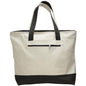 Wasatch / Q‑Tees Q1300 Heavy Canvas Zippered Tote
