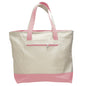 Wasatch / Q‑Tees Q1300 Heavy Canvas Zippered Tote