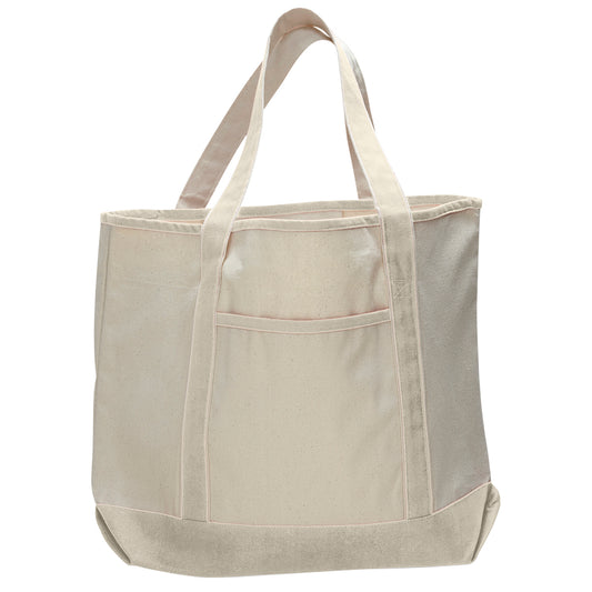 Wasatch T Q‑TEES® Large Canvas Deluxe Tote Bag (Style Q1500)