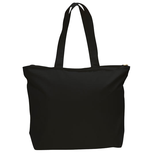 Wasatch T Q‑Tees Q611 Heavy Cotton Canvas Zipper Tote Bag