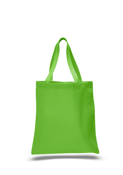 Wasatch Q‑Tees Q800 Canvas Promotional Tote Bag