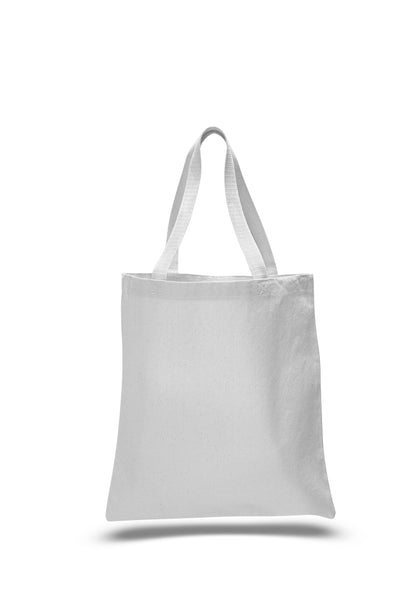 Wasatch Q‑Tees Q800 Canvas Promotional Tote Bag