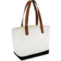 SST148 - Wholesale Leather Handle Large Tote Bag with Logo