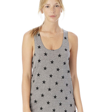 AA1927P Alternative Ladies' Meegs Printed Racerback Eco-Jersey™ Tank