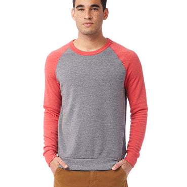 AA3202 Alternative Unisex Champ Eco-Fleece Colorblocked Sweatshirt