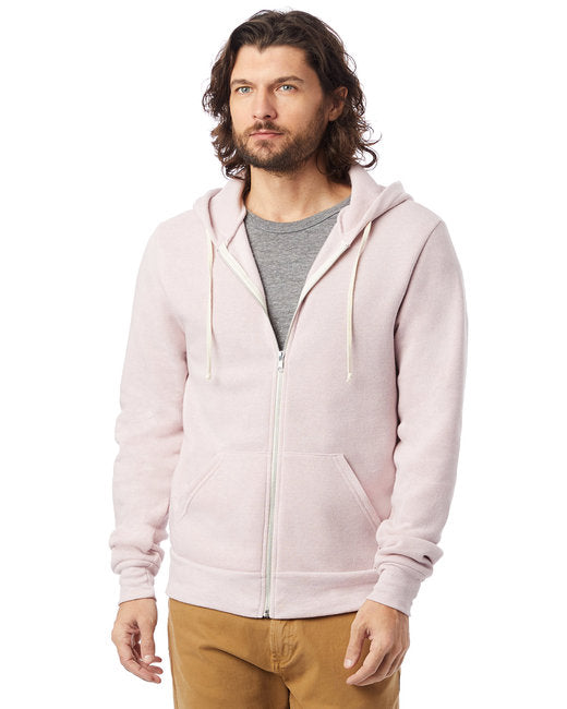 AA9590 Alternative Unisex Rocky Eco-Fleece Zip Hoodie