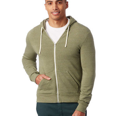 AA9590 Alternative Unisex Rocky Eco-Fleece Zip Hoodie