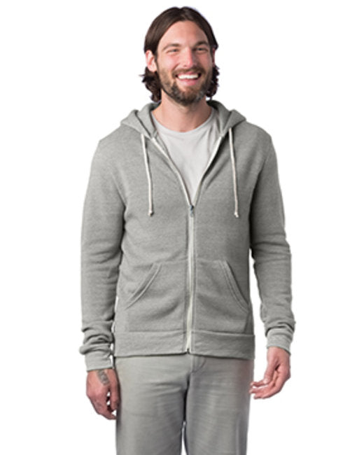 AA9590 Alternative Unisex Rocky Eco-Fleece Zip Hoodie