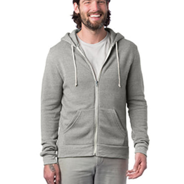 AA9590 Alternative Unisex Rocky Eco-Fleece Zip Hoodie