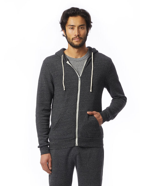 AA9590 Alternative Unisex Rocky Eco-Fleece Zip Hoodie