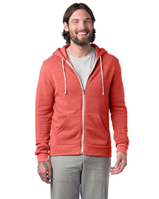 AA9590 Alternative Unisex Rocky Eco-Fleece Zip Hoodie