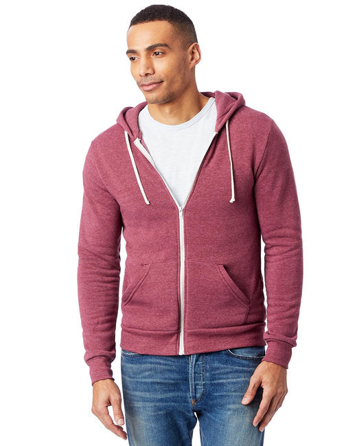 AA9590 Alternative Unisex Rocky Eco-Fleece Zip Hoodie