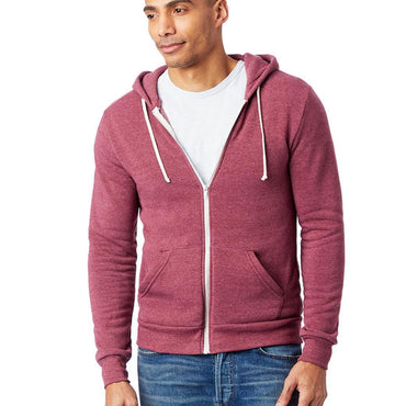 AA9590 Alternative Unisex Rocky Eco-Fleece Zip Hoodie