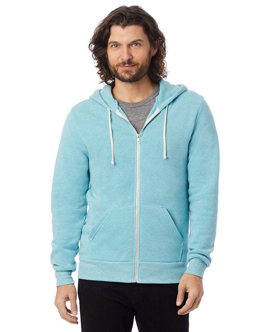 AA9590 Alternative Unisex Rocky Eco-Fleece Zip Hoodie