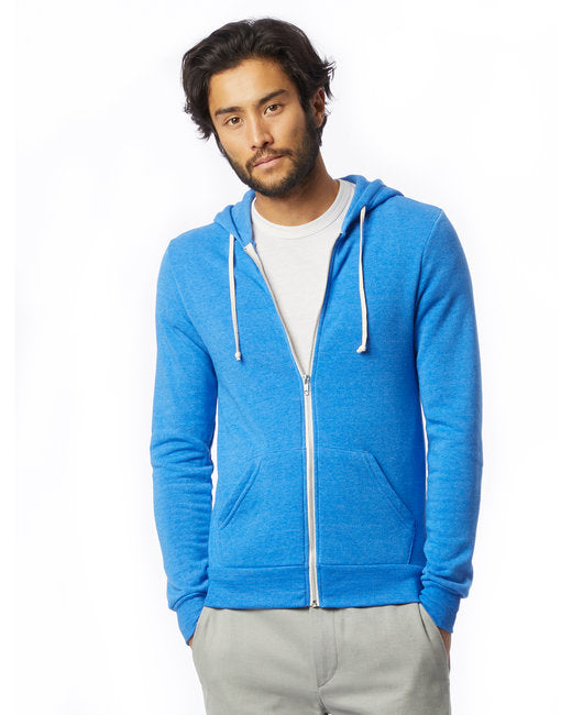 AA9590 Alternative Unisex Rocky Eco-Fleece Zip Hoodie