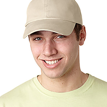 ACEB101 Adams Brushed Cotton Six-Panel Twill Cap