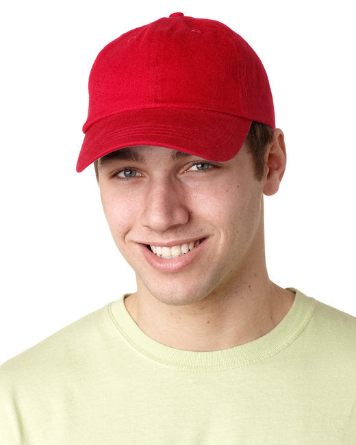 ACEB101 Adams Brushed Cotton Six-Panel Twill Cap