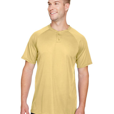 AG1565 Augusta Sportswear Adult Attain 2-Button Baseball Jersey