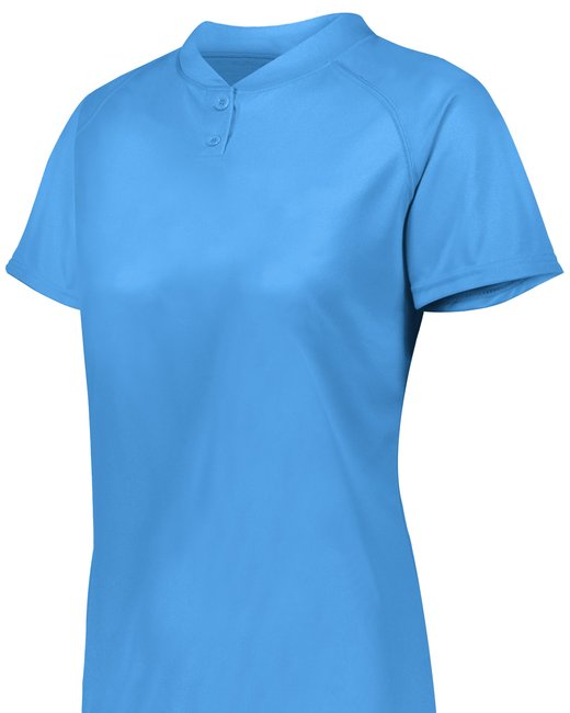 AG1567 Augusta Sportswear Ladies' Attain Two-Button Jersey